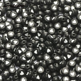 4X7MM Acrylic Heart Pattern Loose Beads for DIY Child Jewelry Making