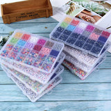 Acrylic Letter Puzzle Bead Set for DIY Jewelry Making