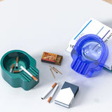 Round Ashtray Crystal Epoxy Resin Mold Storage Box Silicone Mould DIY Crafts