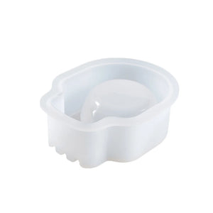 Round Ashtray Crystal Epoxy Resin Mold Storage Box Silicone Mould DIY Crafts