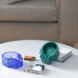 Round Ashtray Crystal Epoxy Resin Mold Storage Box Silicone Mould DIY Crafts
