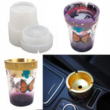 Round Ashtray Silicone Mold for Epoxy Resin Casting