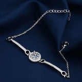 Zircon Inlaid Bracelet for Girls