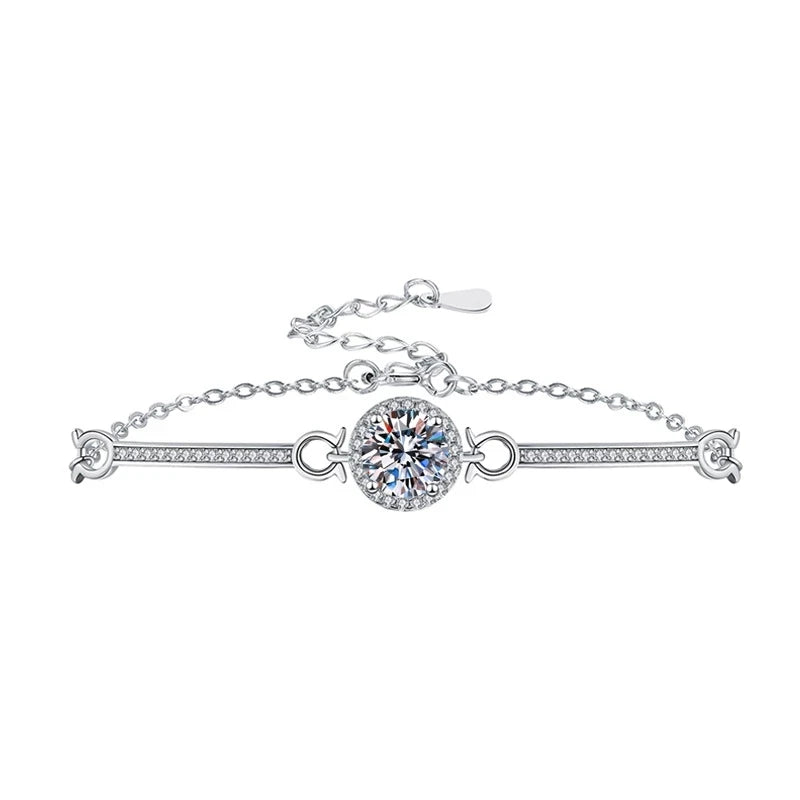 Zircon Inlaid Bracelet for Girls