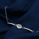 Zircon Inlaid Bracelet for Girls