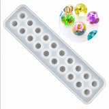 Round Ball Resin Silicon Mold for Epoxy Resin 3D Pendant