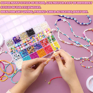 Round Beads Bracelet Making Kit - DIY Tools for Jewelry Making