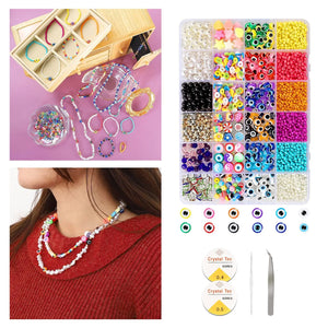Round Beads Bracelet Making Kit - DIY Tools for Jewelry Making