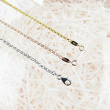 925 Silver Round Belcher Chain Necklace, 2019 Summer Women's Gift