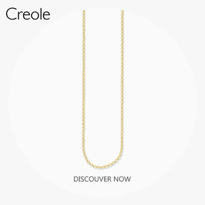 925 Silver Round Belcher Chain Necklace, 2019 Summer Women's Gift