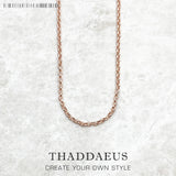 Round Belcher Chain Necklace, 2017 Strand Jewelry Europe Style Rose Bijoux
