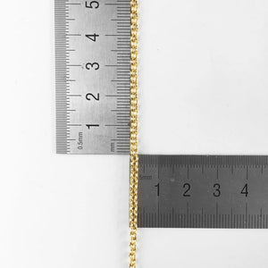 925 Silver Round Belcher Chain Necklace, Classic Basic Jewelry Gift