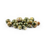 Green Stone Spacer Beads 6 8 10 12mm Jewelry Bracelet Making DIY