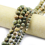 Green Stone Spacer Beads 6 8 10 12mm Jewelry Bracelet Making DIY