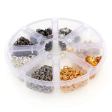 4Colors Silver K Gun Metal Filigree Hollow Flower Spacer Beads