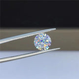 7.0mm 1.2ct F Moissanites Loose Stone VVS1