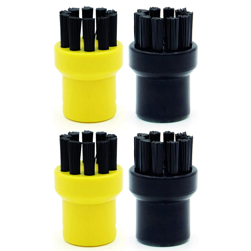 Round Brush Set [4 Pieces] for Cleaner Accessories