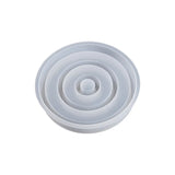 Round Candle Holder Tray Epoxy Resin Silicone Molds