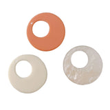 Resin Plastic Pendant Eardrop DIY Necklace Earring Charms 8pcs