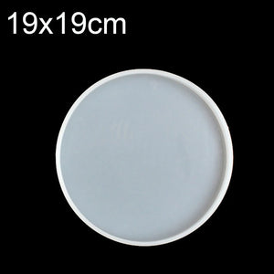 Round Coaster Resin Casting Molds Silicone Epoxy DIY Jewelry Pendant Making