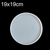 Round Coaster Resin Casting Molds Silicone Epoxy DIY Jewelry Pendant Making