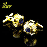 Crystal Cufflinks Rhinestone French Buttons Jewelry