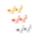 Rose Crystal Earring Women Jewelry BGE150