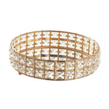 Round Crystal Jewelry Tray Holder for Earrings Necklace Bracelet Ring