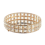 Round Crystal Jewelry Tray Holder for Earrings Necklace Bracelet Ring