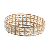 Round Crystal Jewelry Tray Holder for Earrings Necklace Bracelet Ring