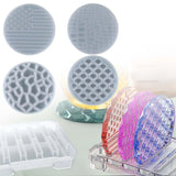 Round Cup Mats Mould Decoration Accessories Tool Craft for Epoxy Cup