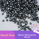 1ct VVS1 Round Cut Moissanite 0.8-2.9mm Loose Gemstone