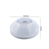 Round Cut Diamond Candle Holder Silicone Mold DIY Crystal Epoxy Resin