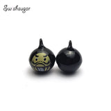 Daruma Lucky Bell Charm for DIY Craft, Gift Favors
