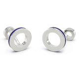 Double Side Circle Cufflinks Copper Material Cuff Links Wholesale