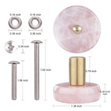 Natural Crystal Stone Drawer Cabinet Knobs