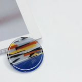 Resin Plastic Acetic Acid Eardrop Charms 4pcs