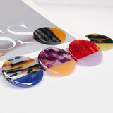 Resin Plastic Acetic Acid Eardrop Charms 4pcs