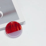 Resin Plastic Acetic Acid Eardrop Charms 4pcs