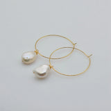 Baroque Pearls Large Earrings for Women