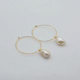 Baroque Pearls Large Earrings for Women