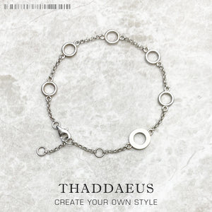 Silver Club Jewelry Europe Style Women Gift Charm Bracelet