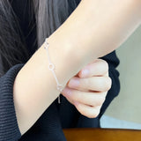 Silver Club Jewelry Europe Style Women Gift Charm Bracelet