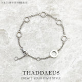 Silver Club Jewelry Europe Style Women Gift Charm Bracelet
