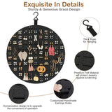 Felt Jewelry Storage Hanging Bag Wall-Mounted Display Rack