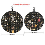 Felt Jewelry Storage Hanging Bag Wall Display Rack