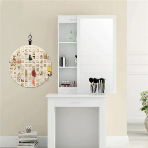 Felt Jewelry Storage Hanging Bag Wall-Mounted Display Rack
