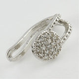 Round Zircon Cartilage Earrings