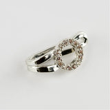 Zircon Cartilage Earrings Round Design