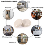 Round Furniture Sliders Reusable Glider Moving Pad for Heavy Furniture